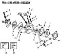 Page A Diagram and Parts List for  Weed Eater Trimmer